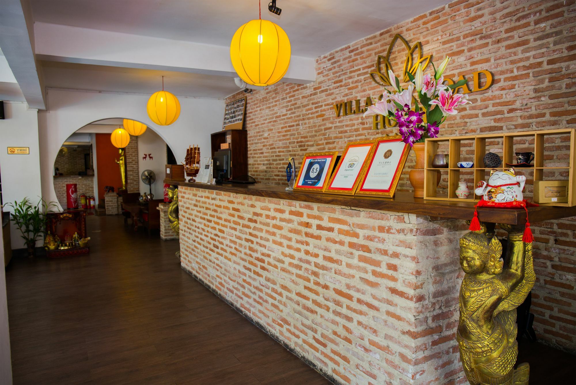 Villa Silk Road Hotel بنوم بنه المظهر الخارجي الصورة